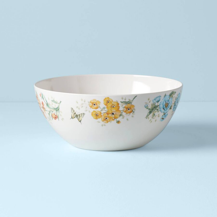 Garden Floral Serving Bowl